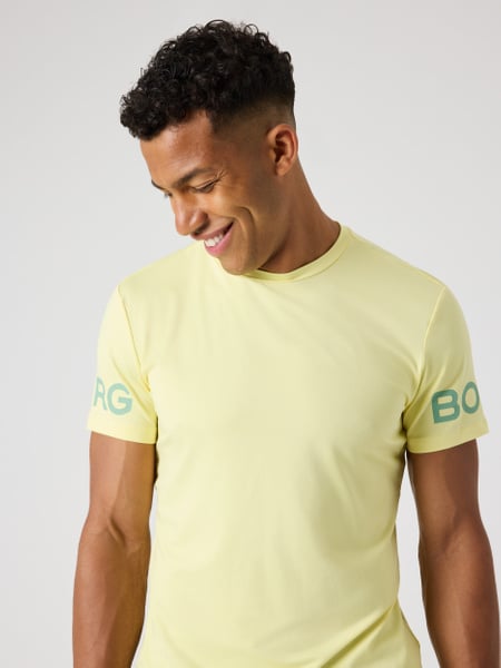 Björn Borg Borg T-shirt Gul, M