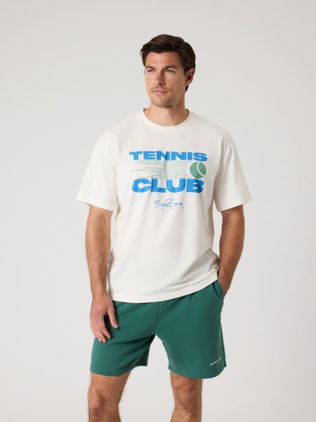 Björn Borg Borg Classic Print T-shirt Hvid, L