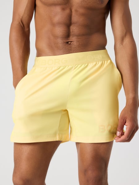 Björn Borg Borg Shorts 6 Inch Gul, M