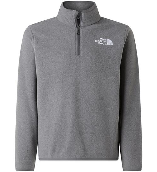 The North Face Fleecetrøje - Glasier QTR Zip - TNF Mid grey Heat