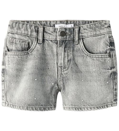 Name It Shorts - NkfRose - Light Grey Denim