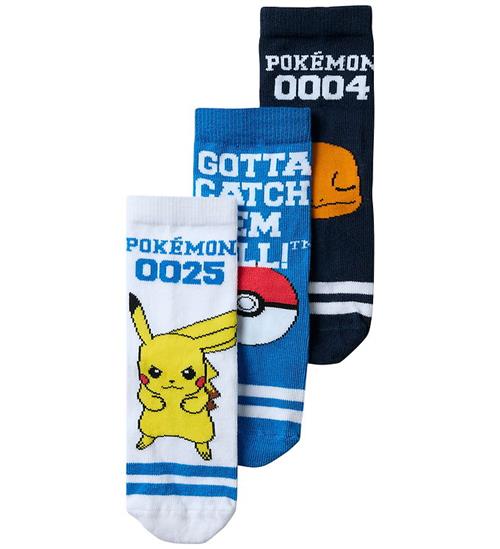 Name It Strømper - Pokémon - 5-pak - NmmMaske - Navy Blazer