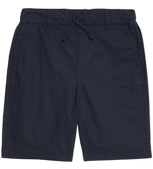 Lyle & Scott Shorts - Bomuld/Hør - Dark Navy