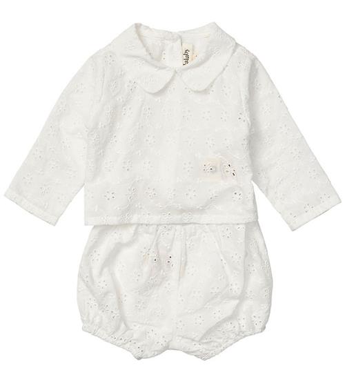 Lalaby Sommersæt - Skjorte/Bloomers - Vilja - Broderie Anglaise