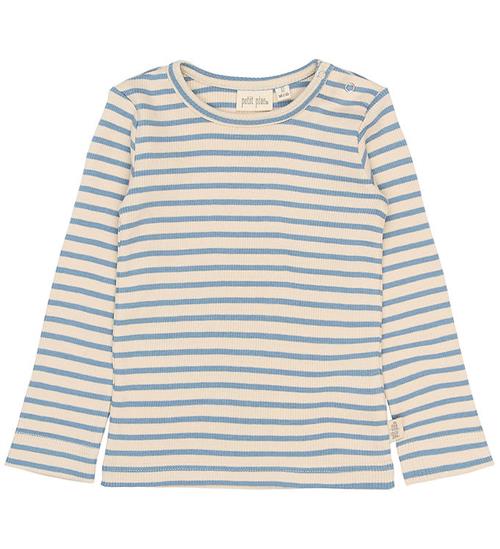 Petit Piao Bluse - Rib/Modal - PPSky - Infinity Striped