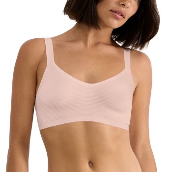 Sloggi BH ZERO Feel Air Bralette Lyserosa Large Dame