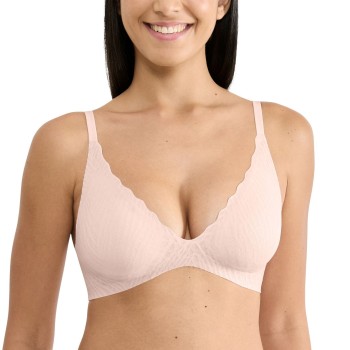 Sloggi BH ZERO Feel Bliss Push-Up Bra Lyserosa M+ Dame