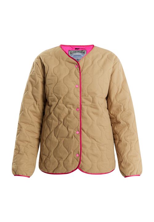 DreiMaster Vintage Overgangsjakke  lysebrun / pink