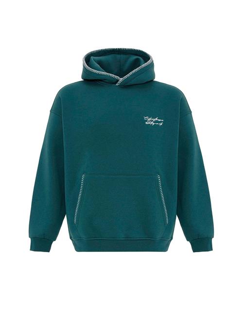 Dandalo Sweatshirt  petroleum / hvid