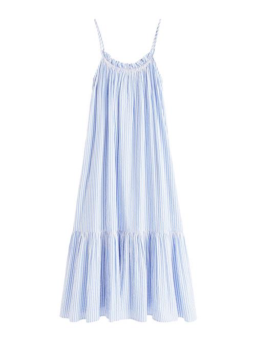 TOMMY HILFIGER Sommerkjole  blå / lyseblå / hvid