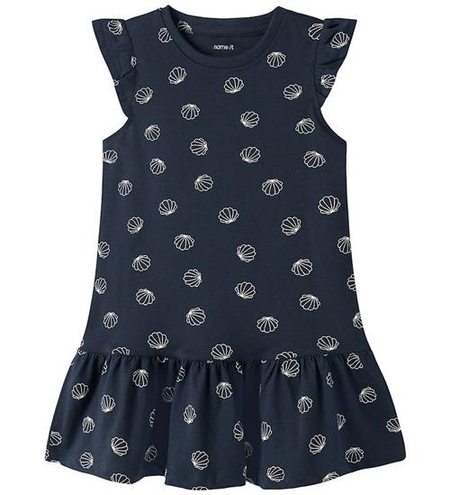Name it Kjole - NmfVida - Navy Blazer/Sea Shells