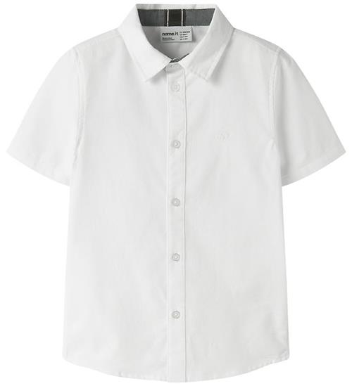 Name It Skjorte - Noos - NkmNewsa - Bright White