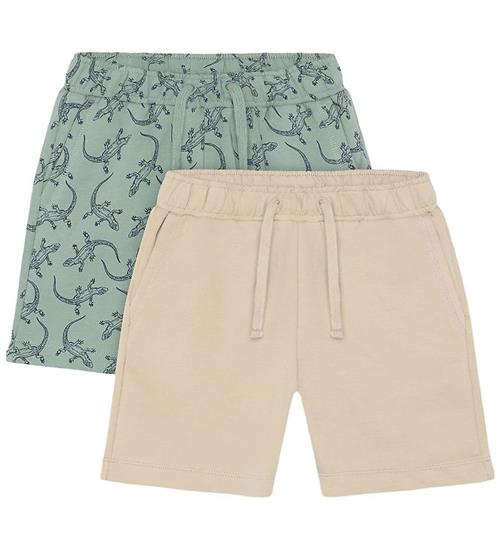 Minymo Sweatshorts - 2-pak - Lily Pad