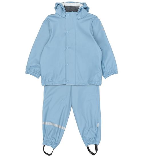 Mikk-Line Regnsæt - PU - Faded Denim