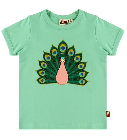 DYR-Cph T-shirt - Dyrhide - Faded Mint Påfugl