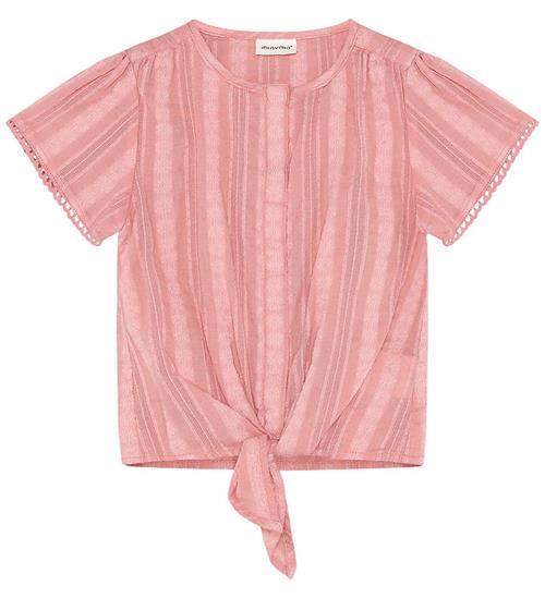 Minymo T-shirt - Hulmønster - Rosette