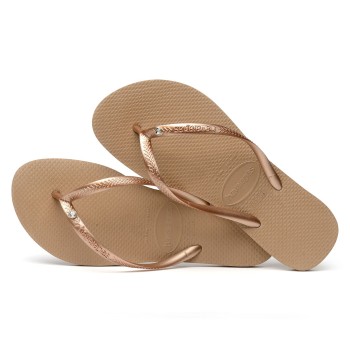 Havaianas Slim Crystal SW II Sand Str 37/38 Dame