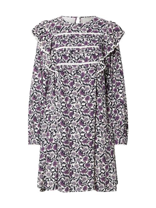 Atelier Rêve Blusekjole  lilla / pudder / sort / hvid