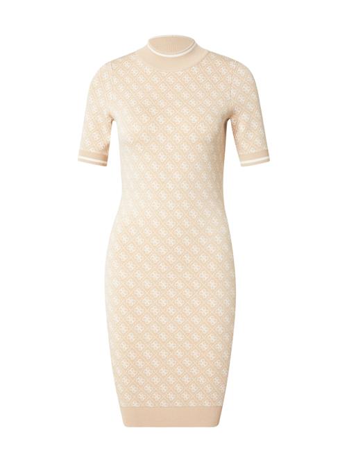 GUESS Strikkjole 'Lise'  beige / hvid