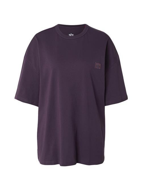 ALPHA INDUSTRIES Shirts 'Essentials'  aubergine