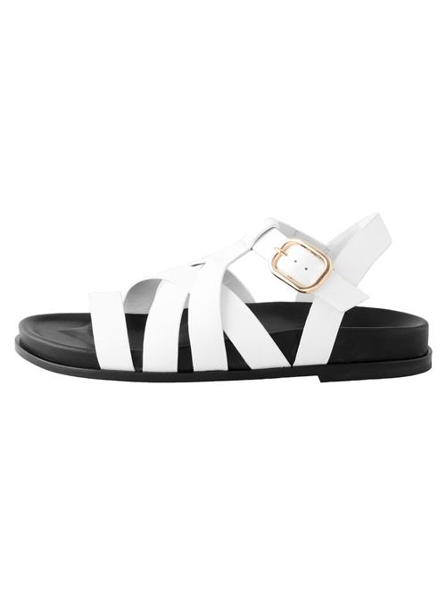 Next Sandaler med rem  hvid