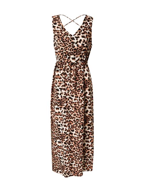 VERO MODA Sommerkjole 'VMEASY'  creme / camel / sort