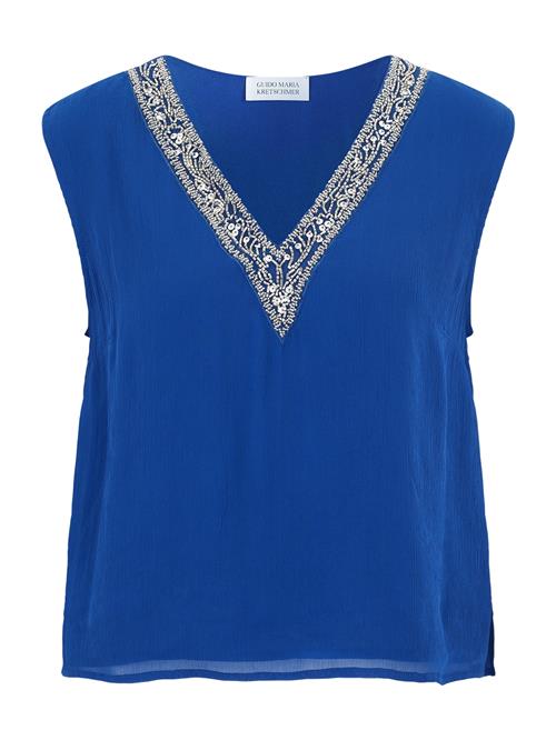 Guido Maria Kretschmer Women Bluse 'Melissa'  royalblå / sølv