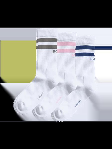 Björn Borg Classic Crew Socks 3-pack Multi, 36-40