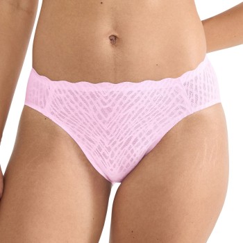 Sloggi Trusser ZERO Feel Bliss High Leg Brief Rosa X-Small Dame