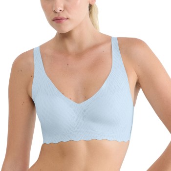 Sloggi BH ZERO Feel Bliss Soft Bra Lyseblå Large Dame