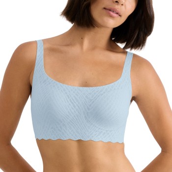 Sloggi BH ZERO Feel Bliss Top Lyseblå X-Small Dame