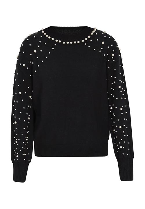 NAEMI Pullover  sort / hvid