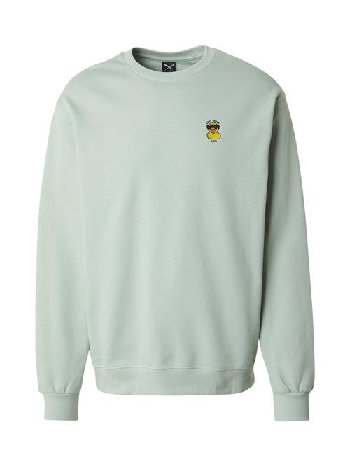 Iriedaily Sweatshirt 'Lazy Sunny Day'  gul / lysegrøn / sort