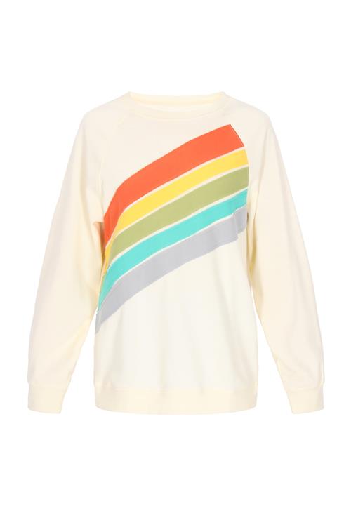 usha BLUE LABEL Sweatshirt  beige / blandingsfarvet