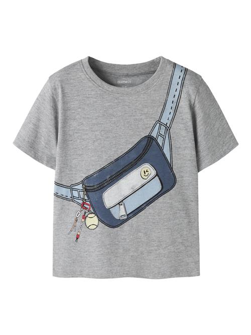 NAME IT T-shirt Fum Grey Melange