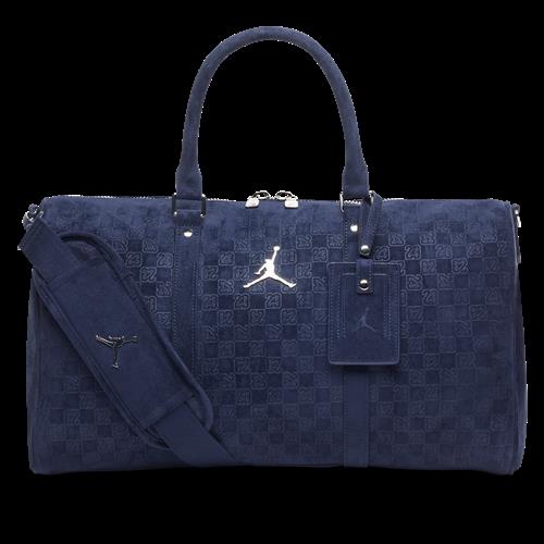 Jordan Monogram-sportstaske i ruskind (25 L) - blå