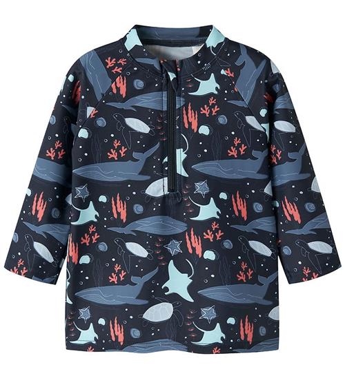 Name It Badebluse - NmmZippo - Navy Blazer