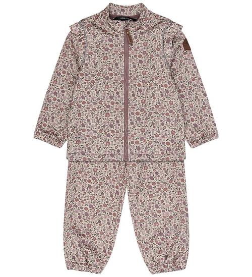 Mikk-Line Termotøj m. Fleece - Quiltet - Soft Thermal - Floral S