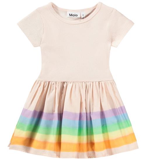Molo Kjole - Rib - Carin - Pink Rainbow