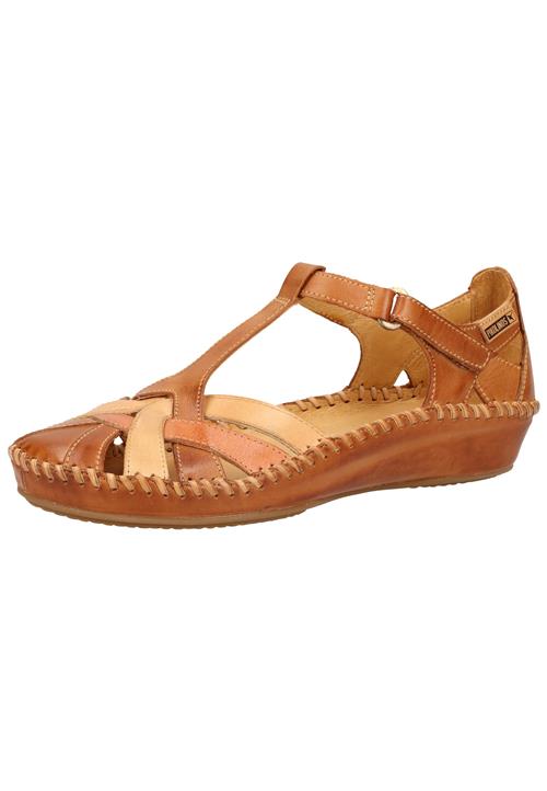 PIKOLINOS Sandaler 'P. Vallarta'  beige / cognac / lysebrun