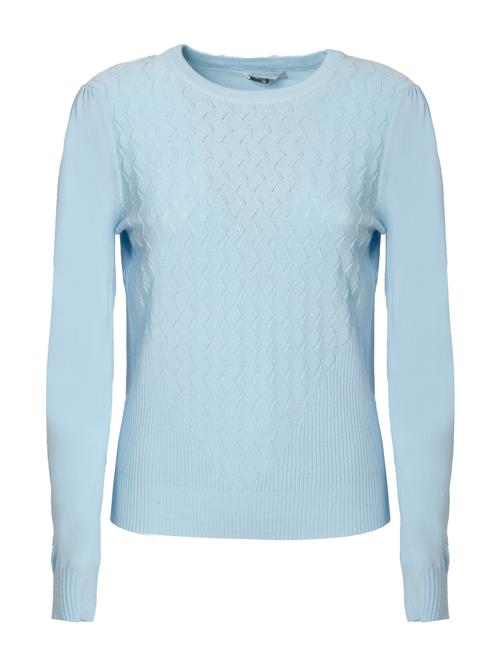 Influencer Pullover  lyseblå