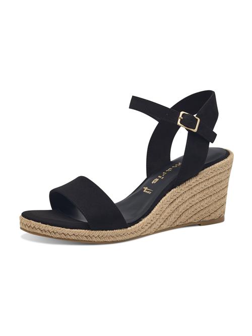 Tamaris Sandaler med rem  sort