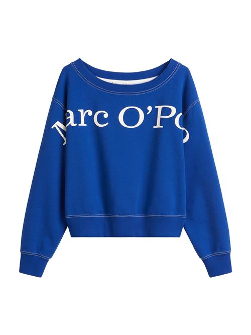 Marc O'Polo Sweatshirt  royalblå / hvid