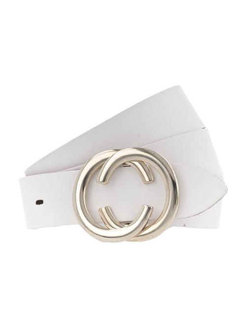 VANZETTI Bælte  guld / hvid