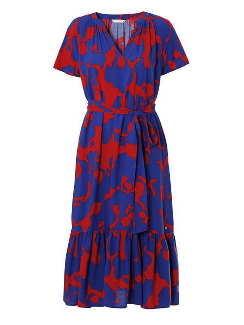 TATUUM Kjole 'Mono'  blå / rød