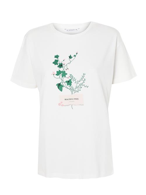 TATUUM Shirts 'Malati'  grøn / pink / hvid