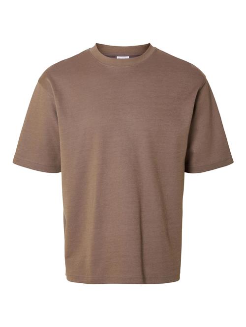 SELECTED Bluser & t-shirts 'SLHOscar'  brun