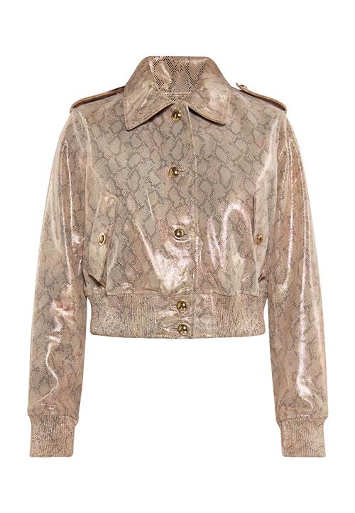 faina Overgangsjakke  beige / guld