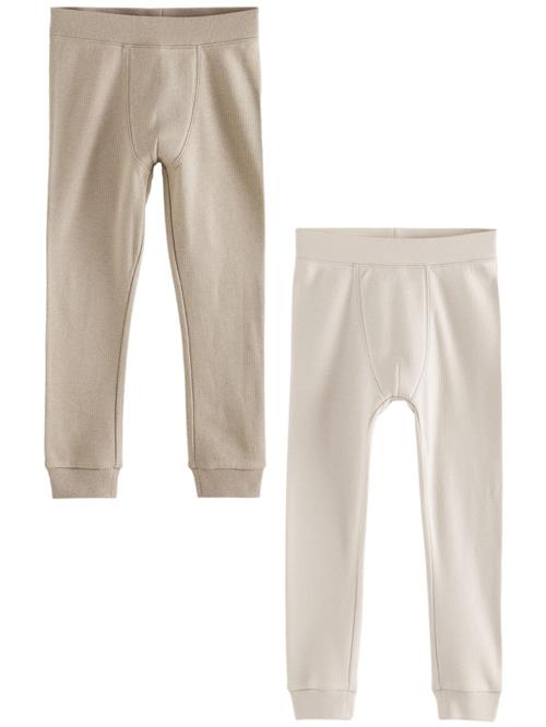 Next Leggings  creme / mørkebeige