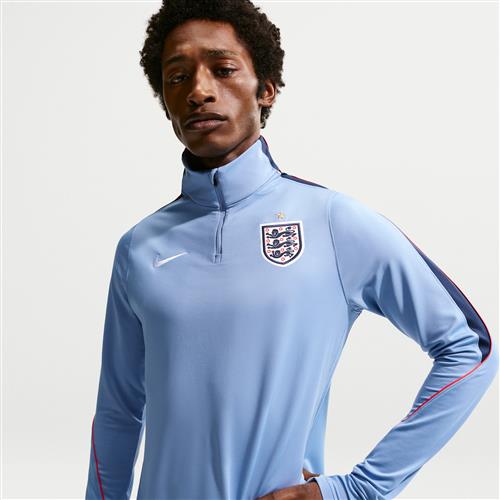 England Strike Nike Dri-FIT-fodboldtræningstrøje til mænd - blå